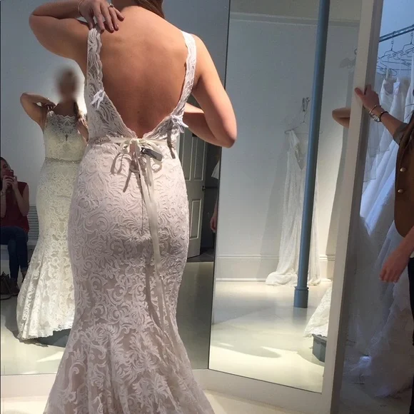 Wedding dress. Eddy K. Size 8. Never worn or altered. Tags still on.